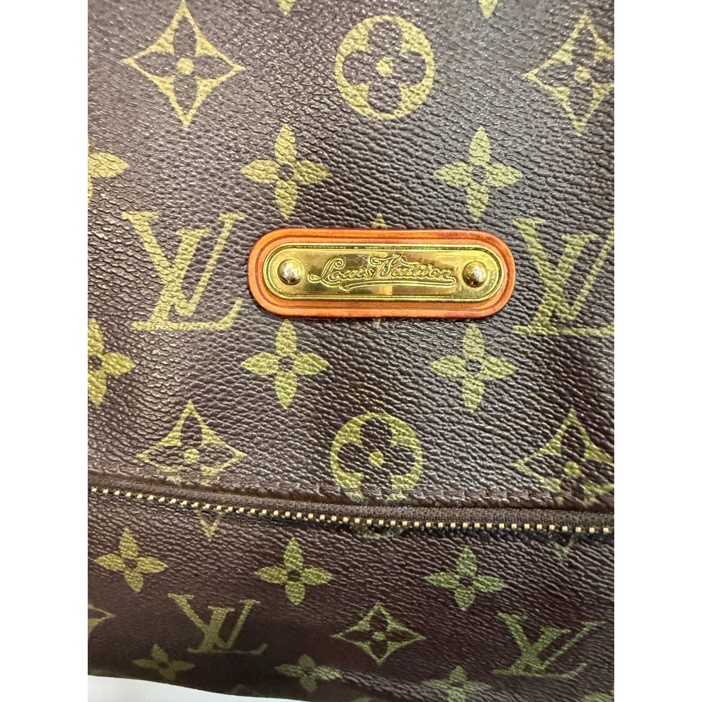 Louis Vuitton Monogram Canvas Foldover Clutch Shoulder Bag Brown TH9927 - Picture 2 of 10